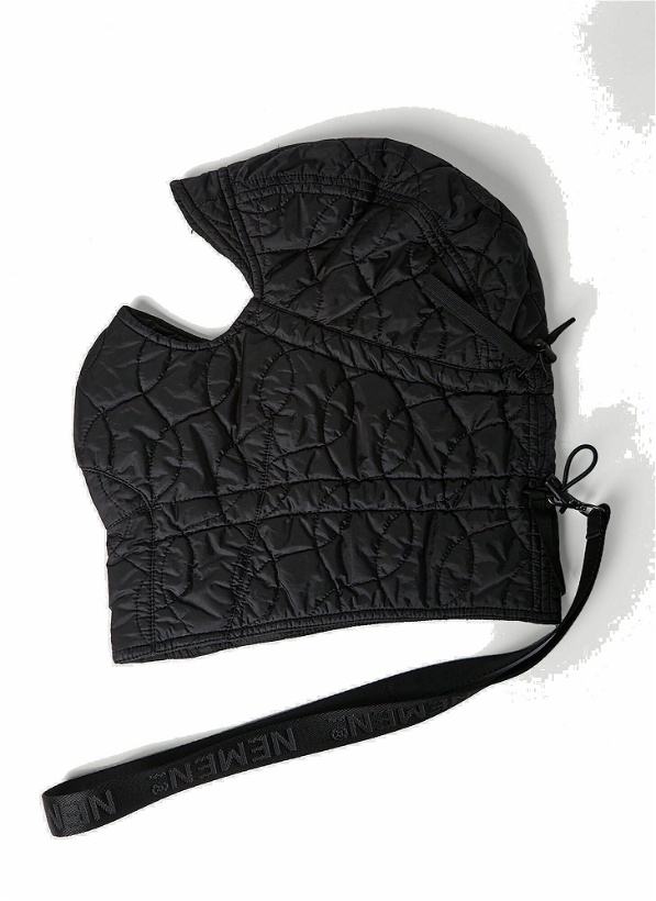 Photo: Quilted Storm Cap Balaclava in Black