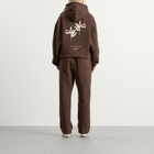 MKI Women's Ink Flower Hoodie Presented by END. in Coffee