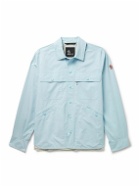 Moncler Grenoble - Nax Logo-Appliquéd Shell Shirt Jacket - Blue
