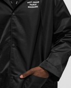 Drôle De Monsieur La Parka Slogan Black - Mens - Coats