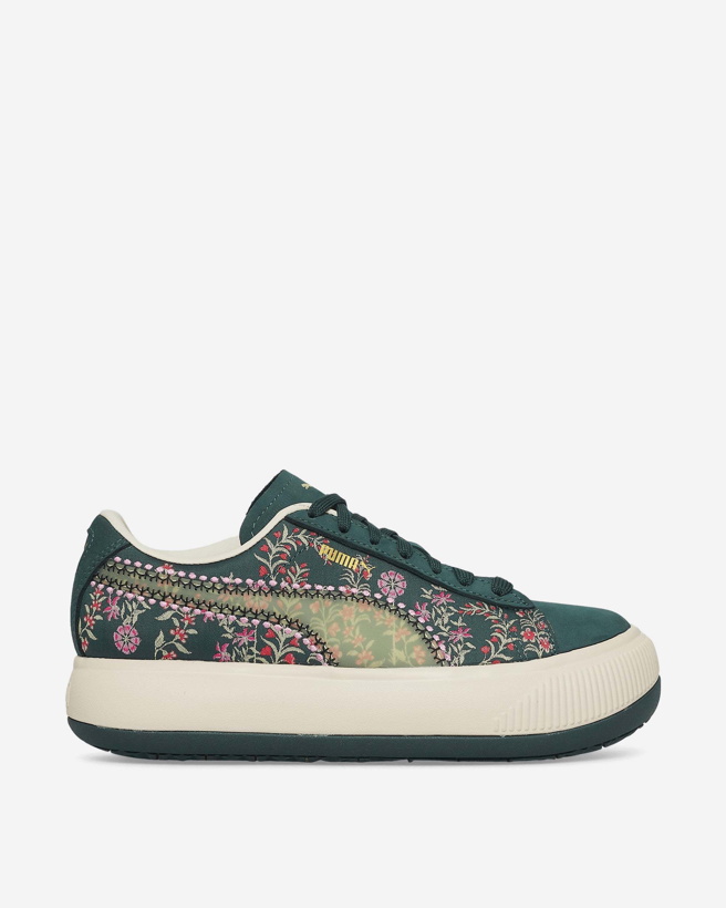 Photo: Wmns Suede Mayu 2 Liberty Green Gables/Olivine Sneakers