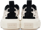 AMIRI Black & Off-White Mesh Stars Court Low Sneakers
