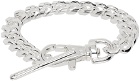 Martine Ali Silver Evie Curb Chain Bracelet