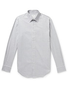 Brioni - Checked Cotton and Cashmere-Blend Shirt - Unknown