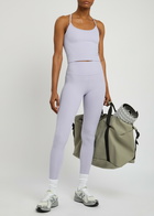 Vuori All The Feels Stretch-nylon Leggings Light Purple
