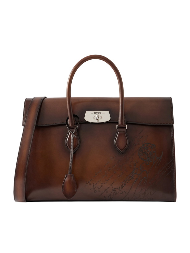Photo: Berluti - E'Mio Venezia Leather Briefcase