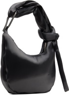 HELIOT EMIL Gunmetal Liquid Metal Attache Bag