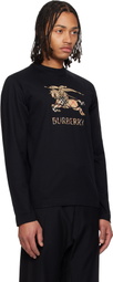 Burberry Black EKD Long Sleeve T-shirt