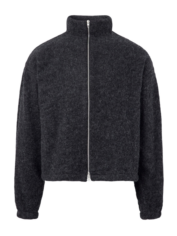 Photo: Jil Sander - Brushed Wool-Blend Blouson Jacket - Blue