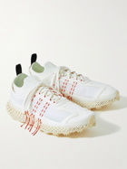 Y-3 - Runner 4D Halo Embroidered Mesh and Primeknit Sneakers - White