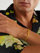Luis Morais - Gold and Sapphire Beaded Bracelet