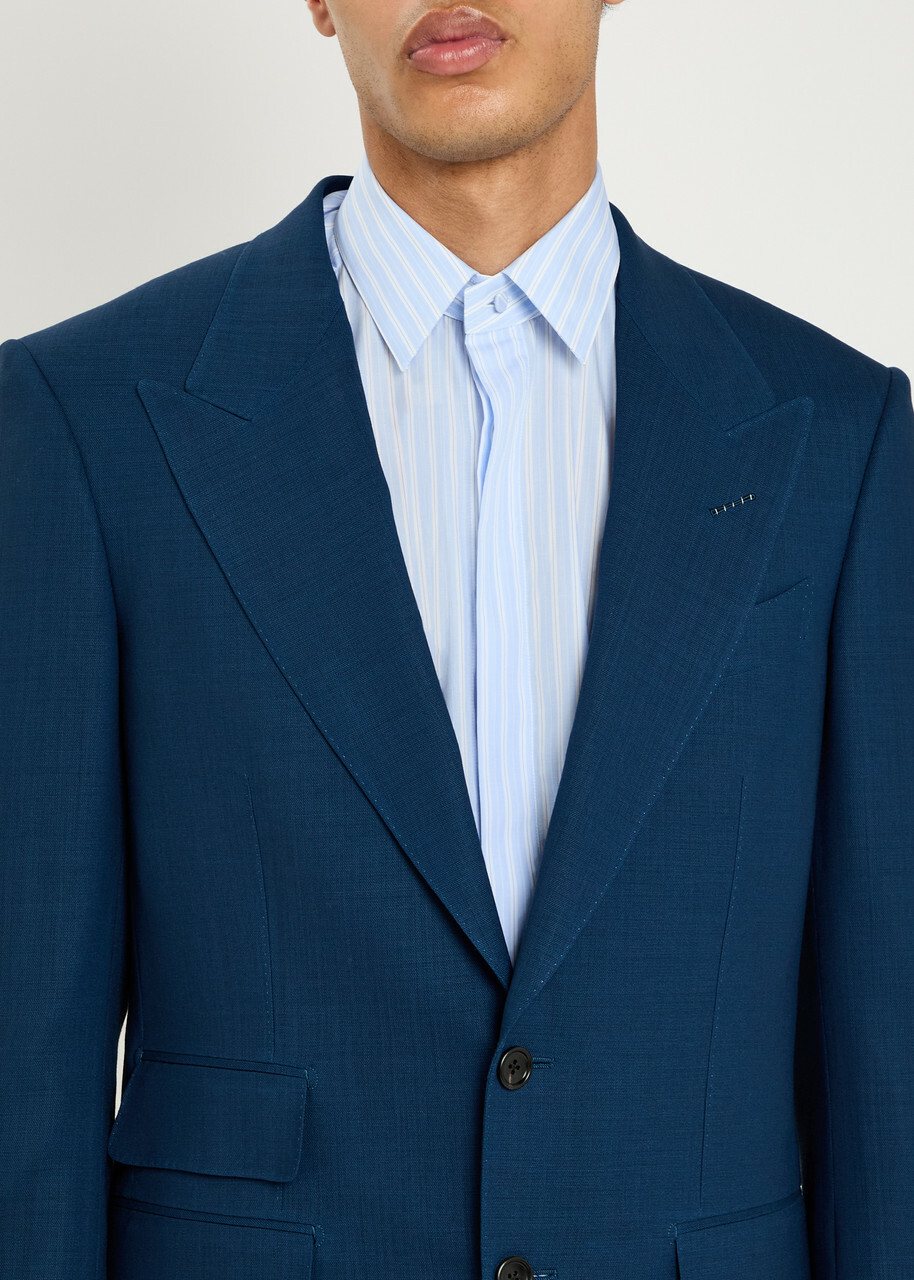 Tom Ford Fresco Shelton Evening Suit Blue