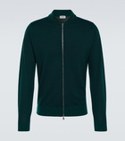 John Smedley 16.Singular zip-up wool jacket