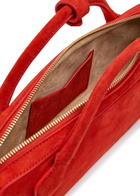 Alaïa Le Teckel Suede Clutch - Orange - One Size