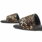 Anine Bing Women's Ria Slides in Leopard