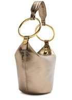 Chloe Bracelet Small Metallic Leather Shoulder bag - Metallic Silver - One Size