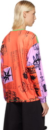 Chopova Lowena Multicolor Poster Oversized Jersey T-shirt