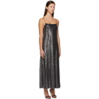 Rosetta Getty Silver Paillette Camisole Dress