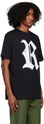 Raf Simons Black 'R' T-Shirt
