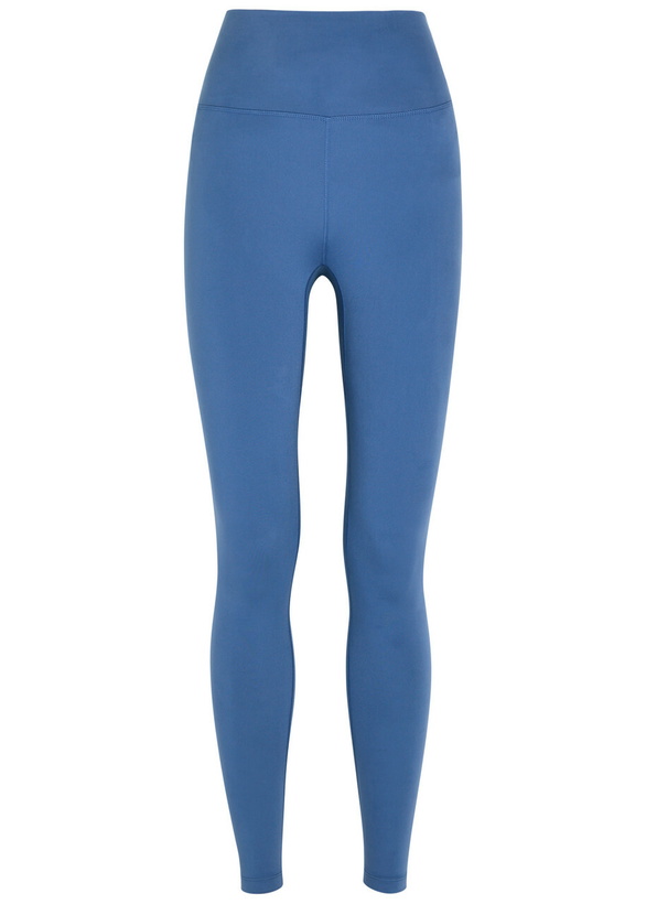 Photo: Varley Freesoft Stretch-jersey Leggings Blue