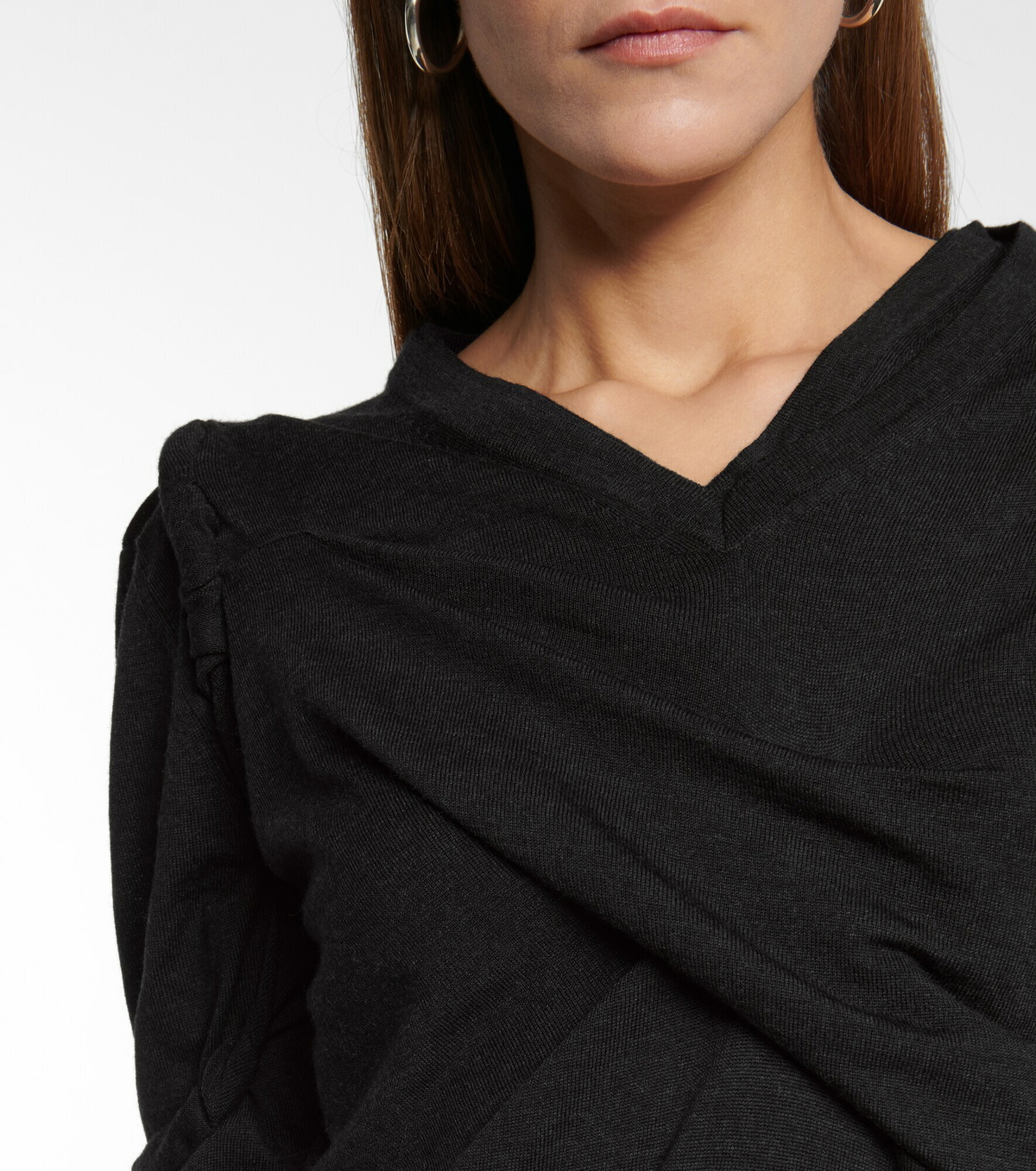 Maison Margiela 'Over' Grey Wool Sweater Women main image 0