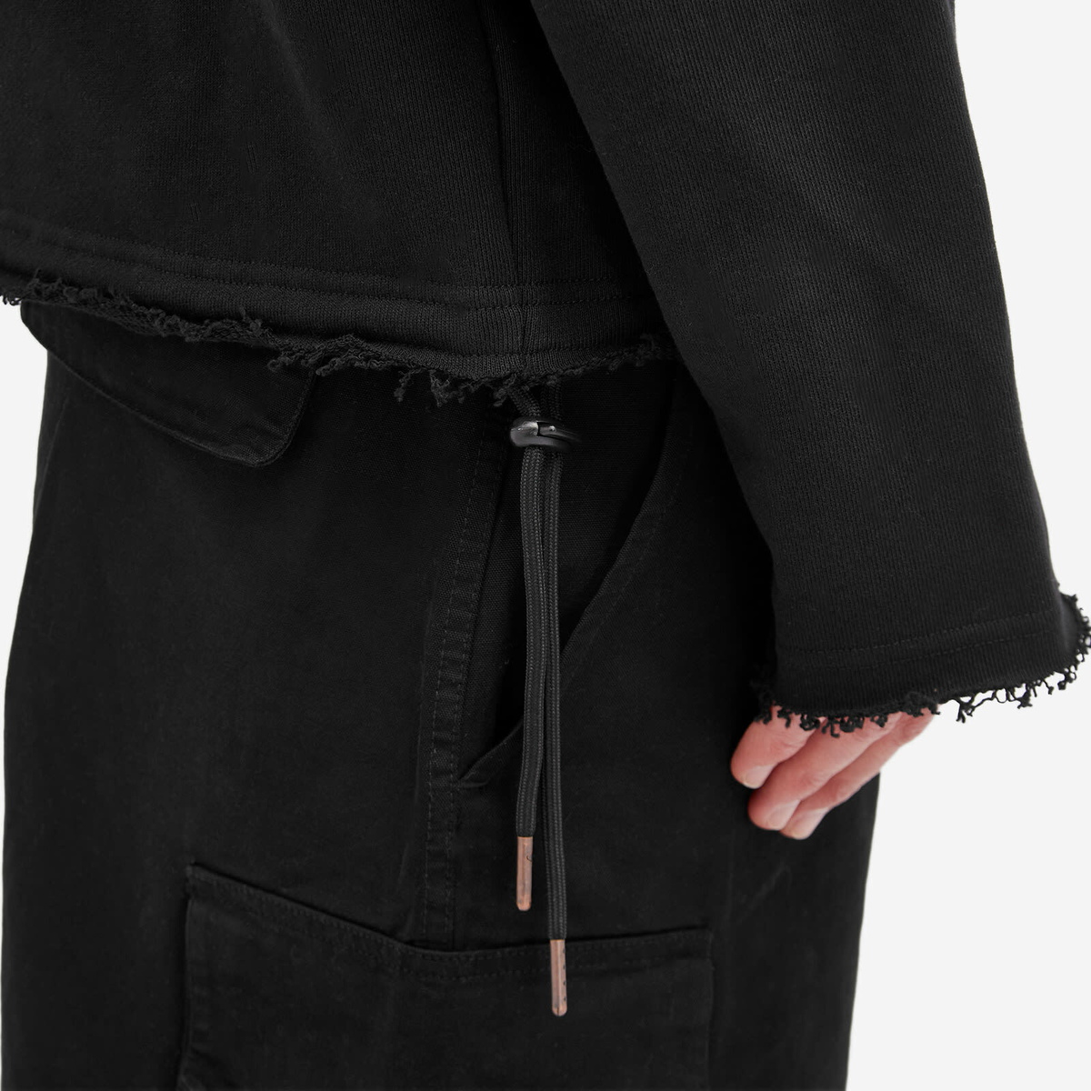 Honor the Gift Men's Pocket Crew Sweater in Black