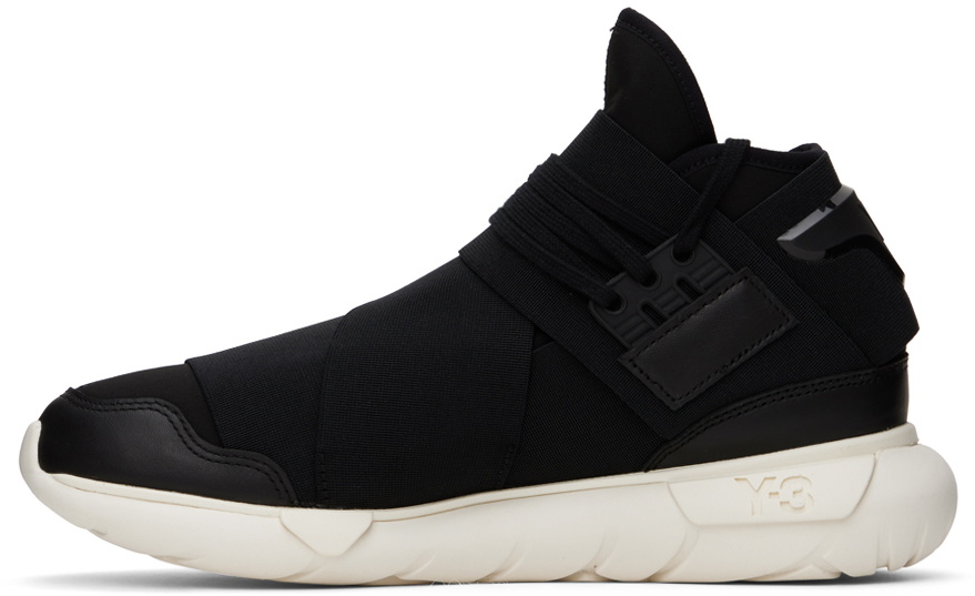 Y-3 Black Qasa Sneakers Y-3