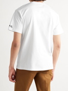 A.P.C. - Gimme 5 Printed Cotton-Jersey T-Shirt - White