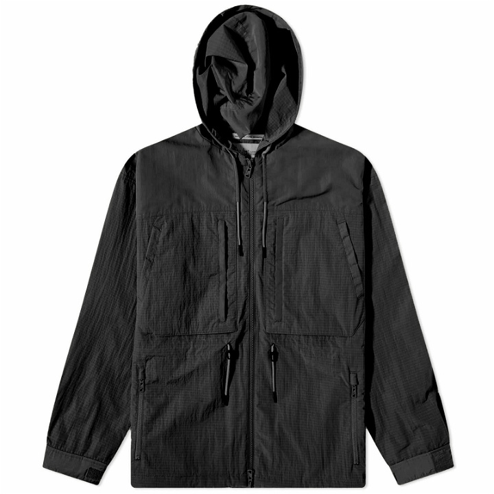 Photo: F/CE. Men's Oversized Mountain Parka Jacket in Black