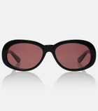 Brunello Cucinelli Claire Monili oval sunglasses
