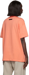 Fear of God ESSENTIALS Pink Cotton T-Shirt