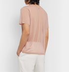 SAINT LAURENT - Cotton-Gauze T-Shirt - Pink