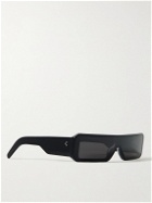 Rick Owens - Gethshades Rectangle-Frame Acetate Sunglasses