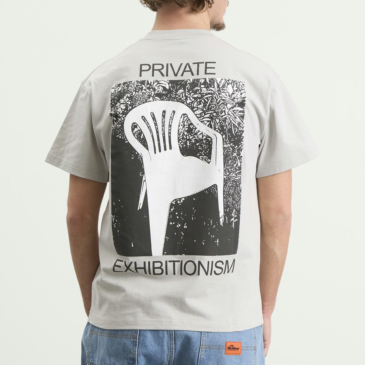 Pleasures Men's Exhibition T-Shirt in Silver