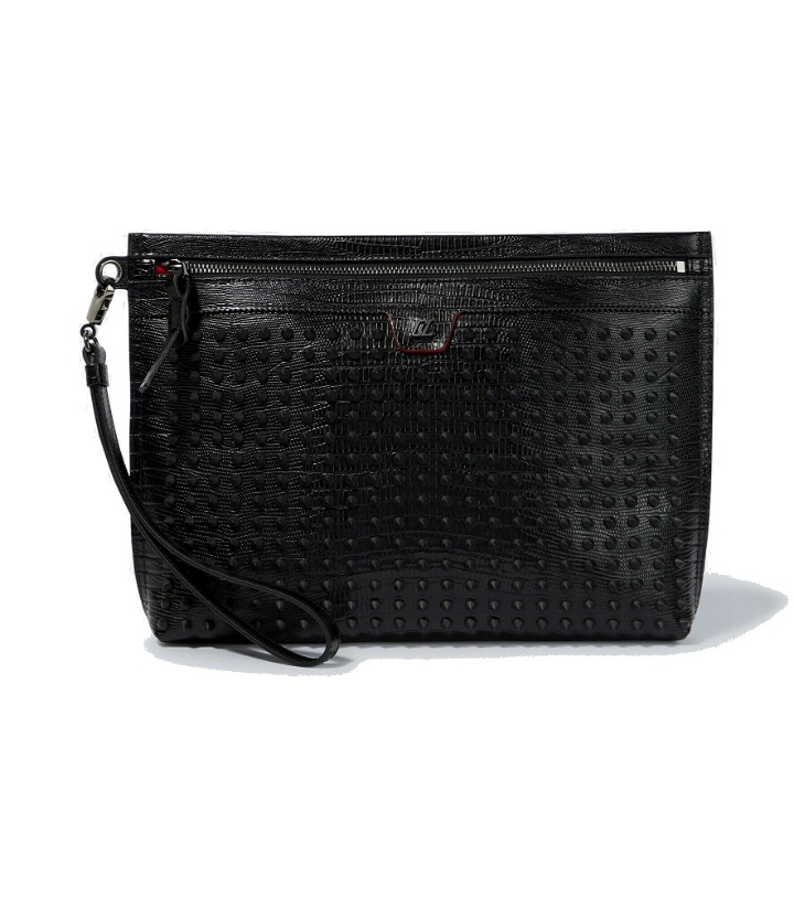 Photo: Christian Louboutin - Citypouch studded leather pouch