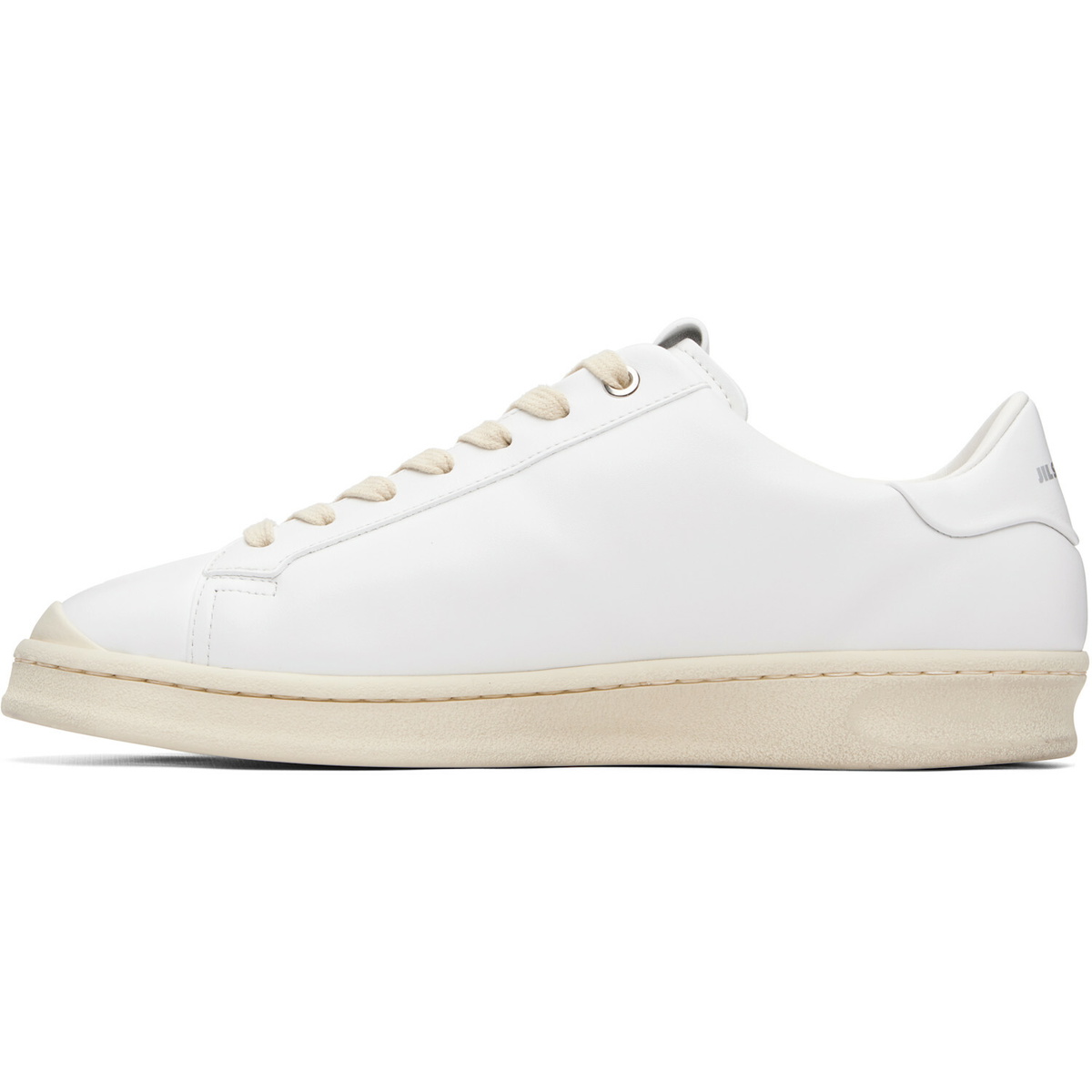 Jil Sander White Calfskin Sneakers