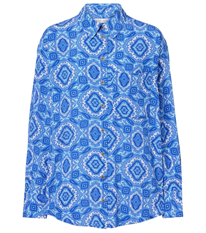 Photo: Heidi Klein Mykonos printed silk shirt
