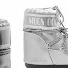 Moon Boot Women's Icon Low Glance Boots in Silver