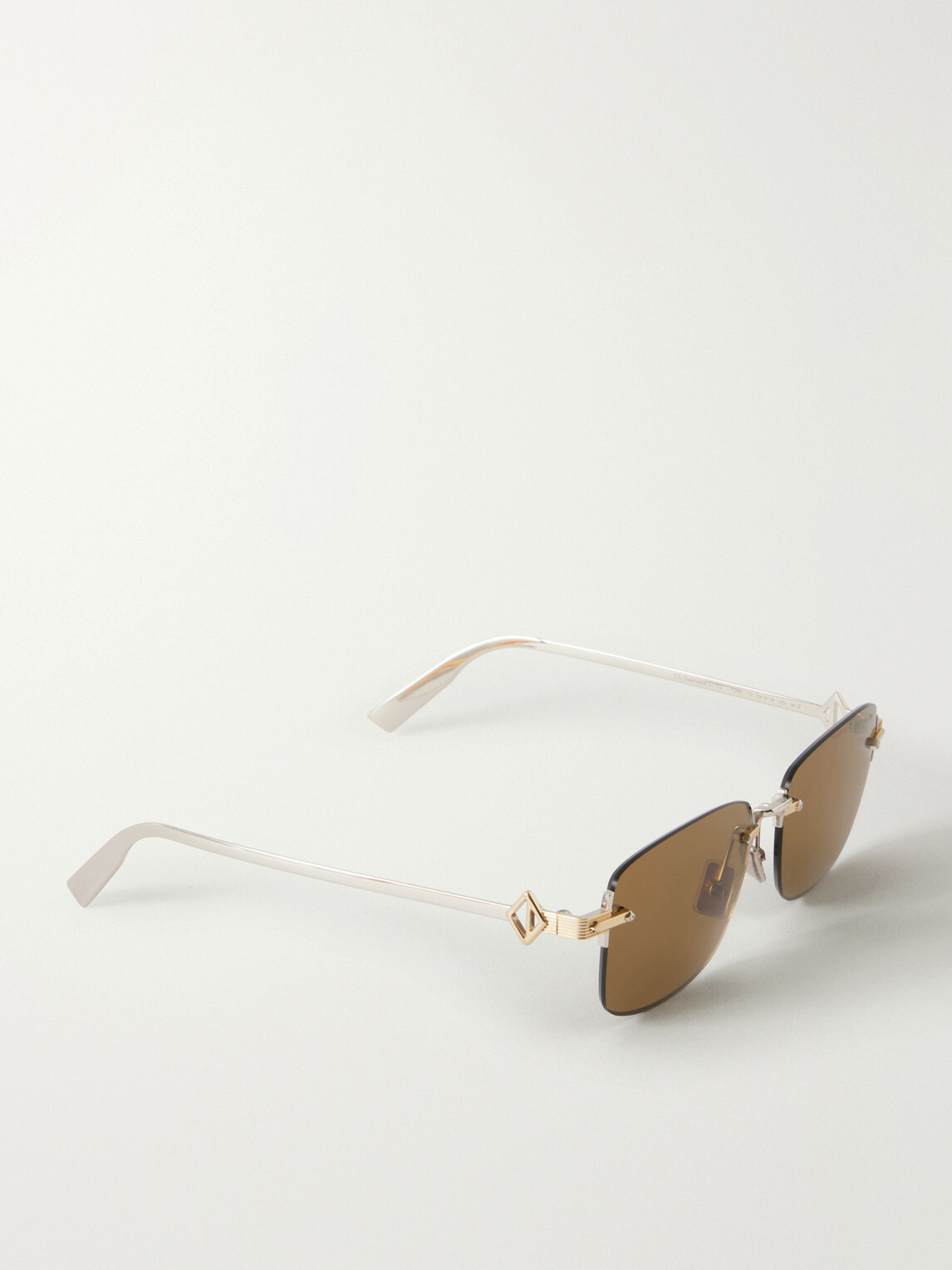 Dior Eyewear - Square-Frame Silver-Tone Sunglasses