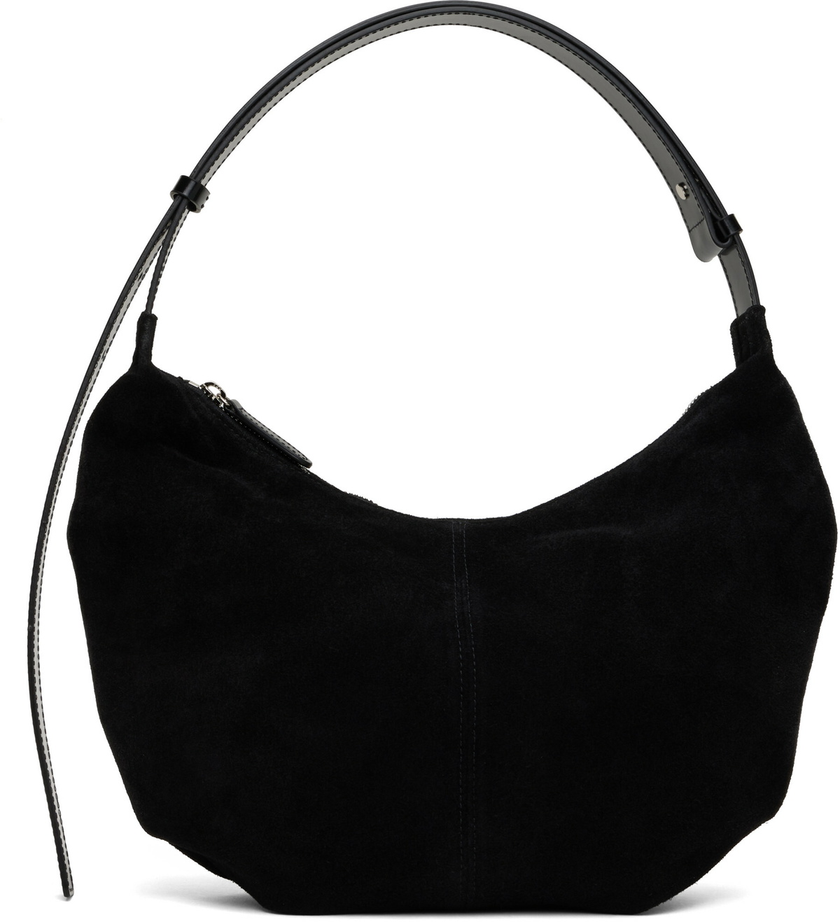 Nothing Written Black HT Suede Shoulder Bag