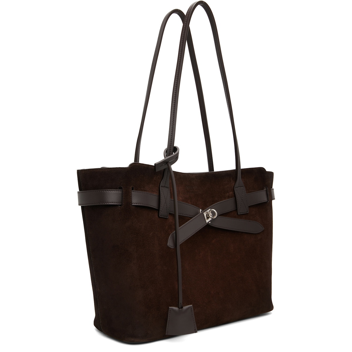 Balenciaga Brown Medium Bel Air Tote