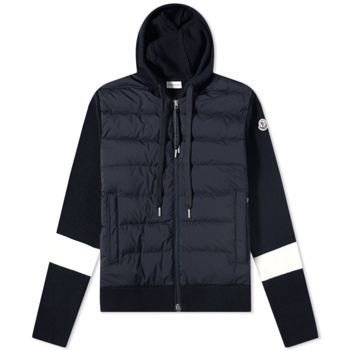 Photo: Moncler Hooded Down Knit Jacket