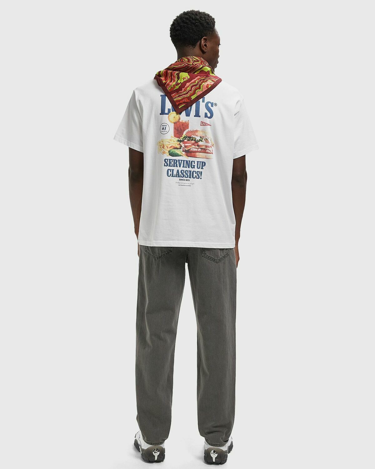 Levis SS RELAXED FIT TEE White Mens Shortsleefe