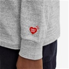 Human Made Men's Arch Logo Long Sleeve T-Shirt in Gray