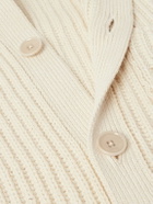 A Kind Of Guise - Juhi Ribbed-Knit Cotton Cardigan - Neutrals