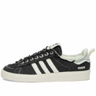 Adidas x SFTM Campus 80s Sneakers in Black/Cream White/Green