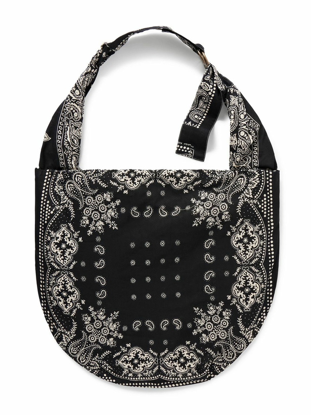 Photo: KAPITAL - Transit Snufkin Rat Brand Bandana-Print Cotton Sling Bag