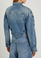 Jacquemus Le Ovalo De-nîmes Panelled Denim Jacket