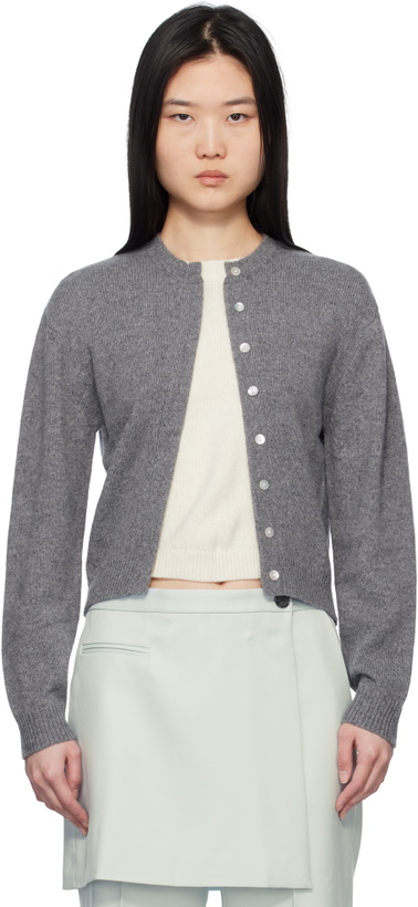 Photo: Sandy Liang Gray & White Newt Sweater