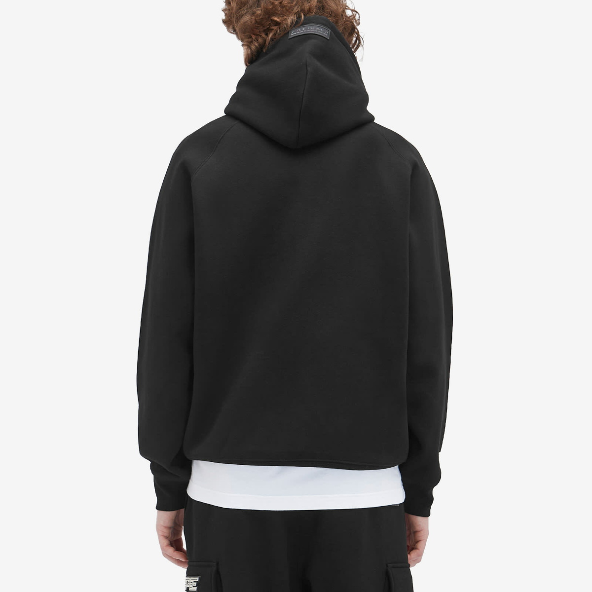 Men's AAPE Now Camo Badge Hoody in Black